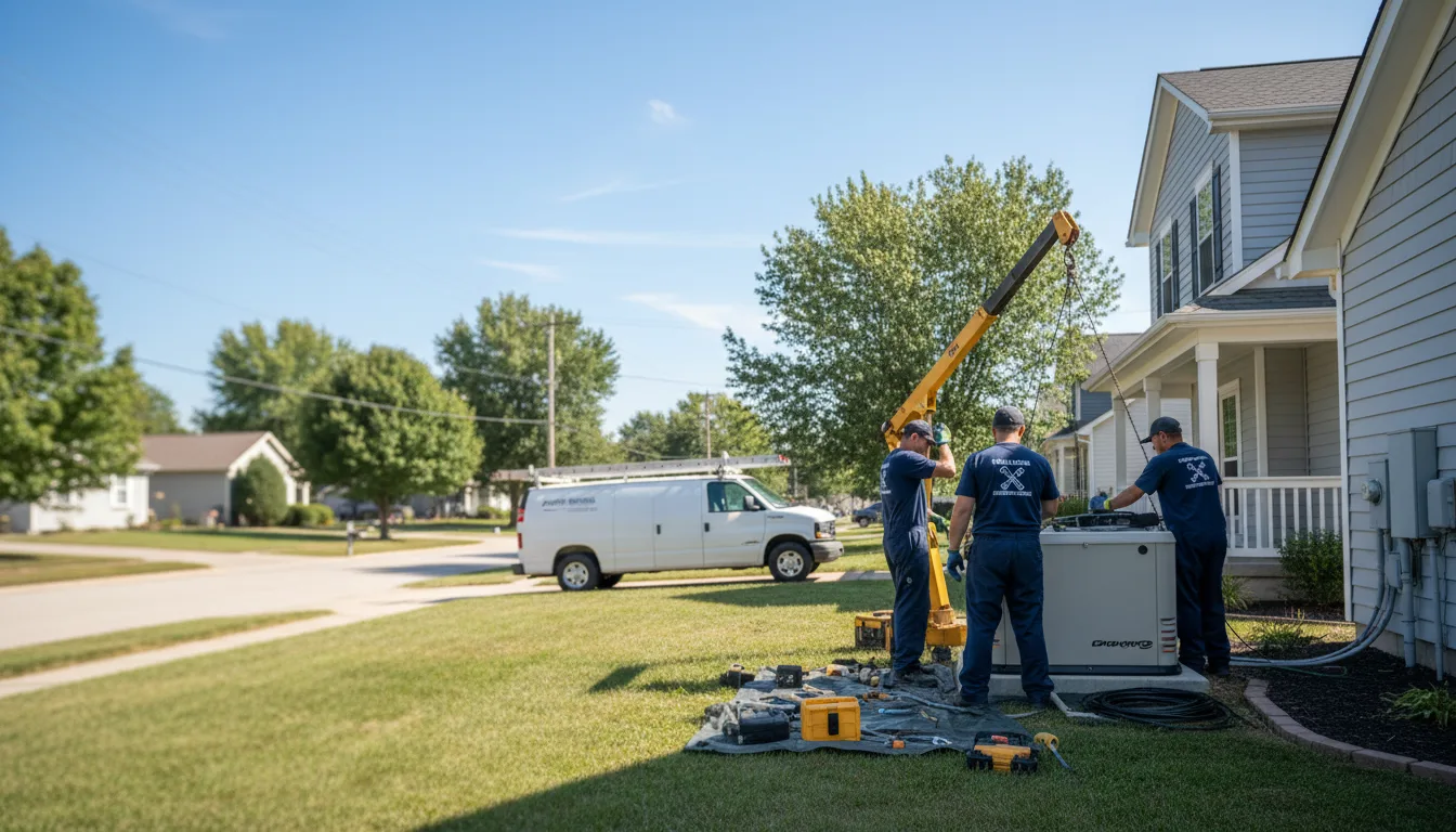 Generator Installation in Caldwell, TX near me